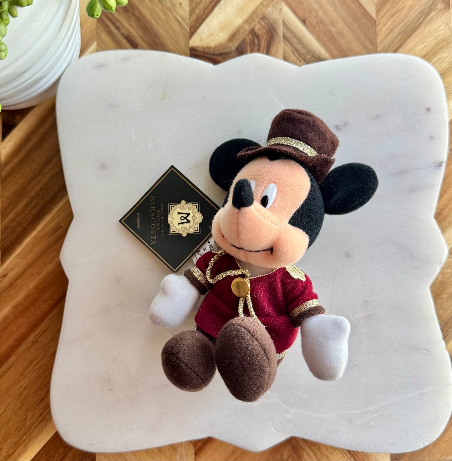 TDR Hotel Mickey Mouse Plush Bag Charm / Key Chain