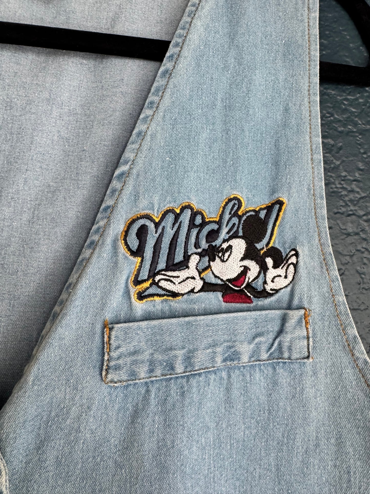 Mickey Mouse Denim Vest