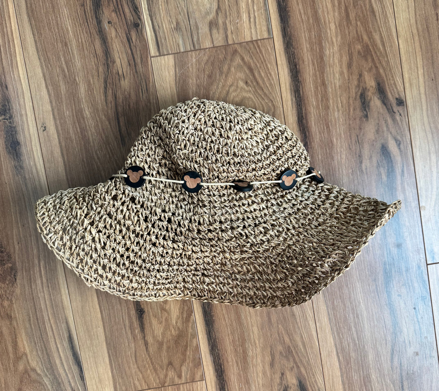Mickey Mouse Straw Hat