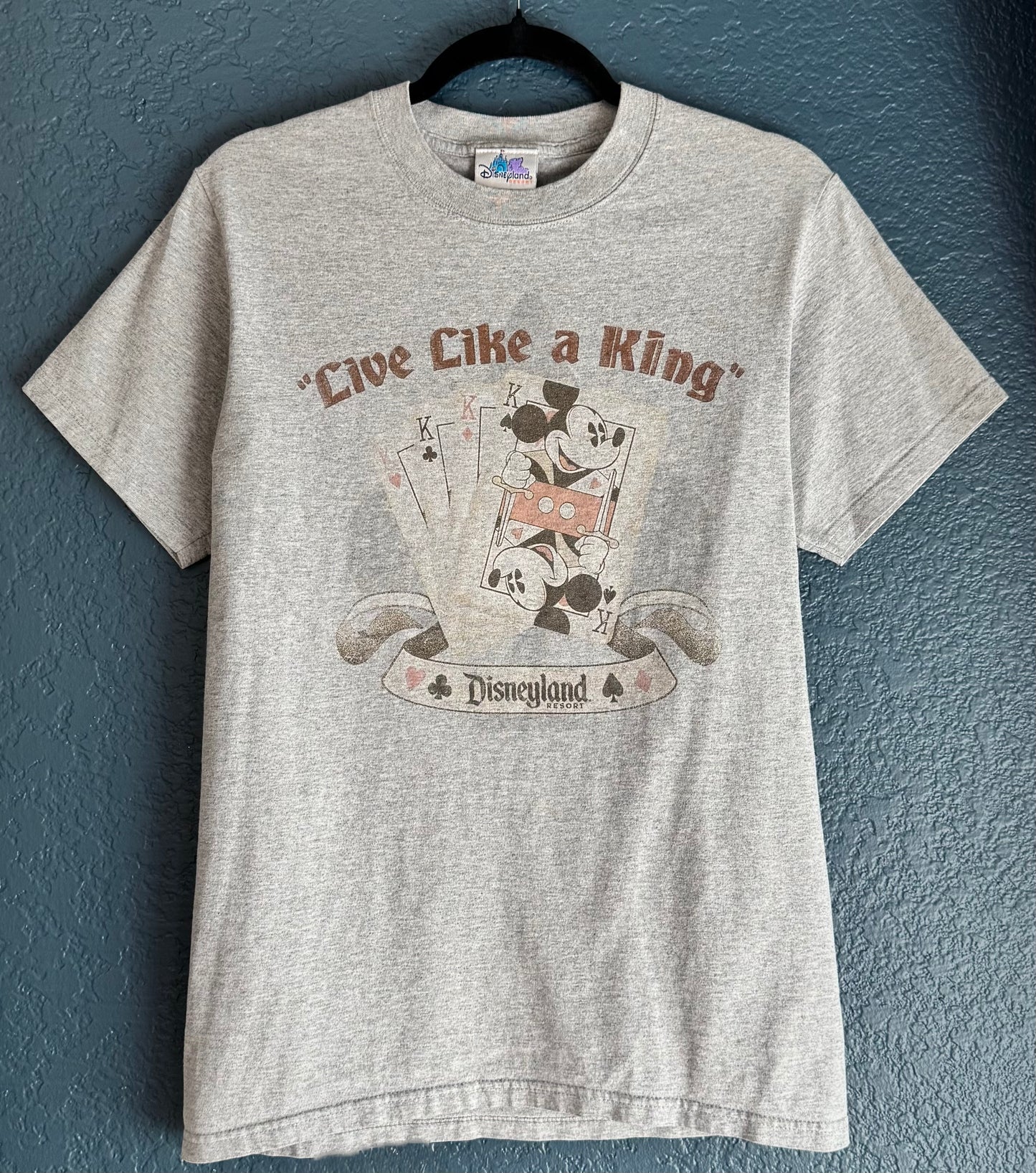 Live Like a King Mickey Disneyland Shirt