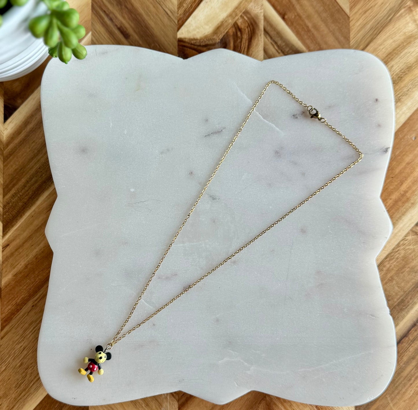 Mickey Mouse Doll Necklace