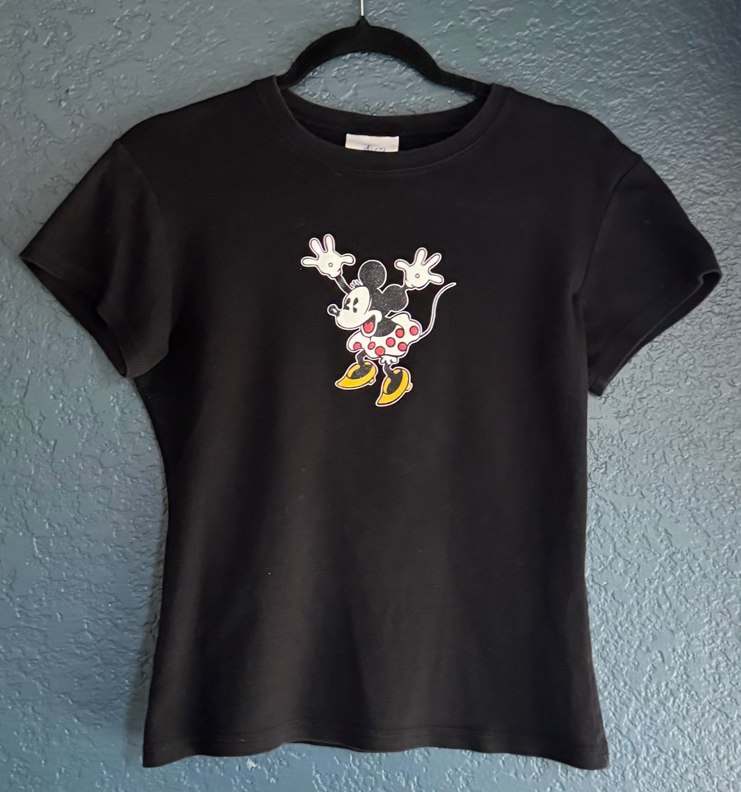 Minnie Mouse Glitter Baby Tee