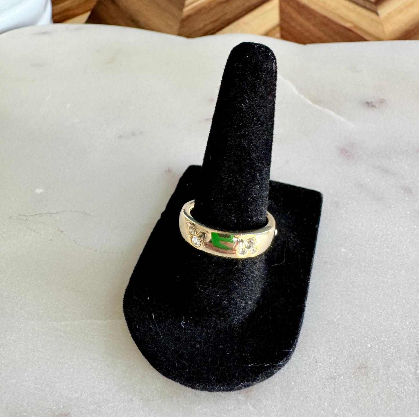 Mickey Mouse Rhinestone Ring