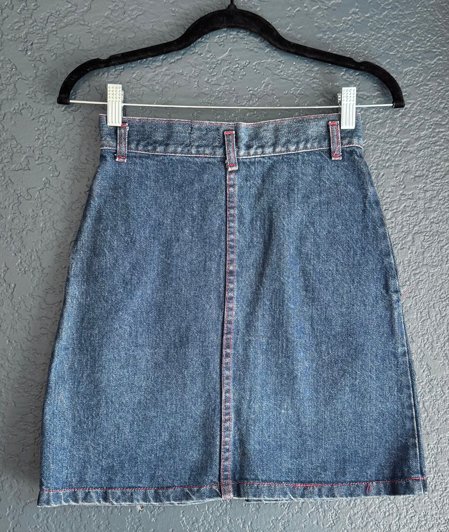 Denim Mickey Mouse Skirt