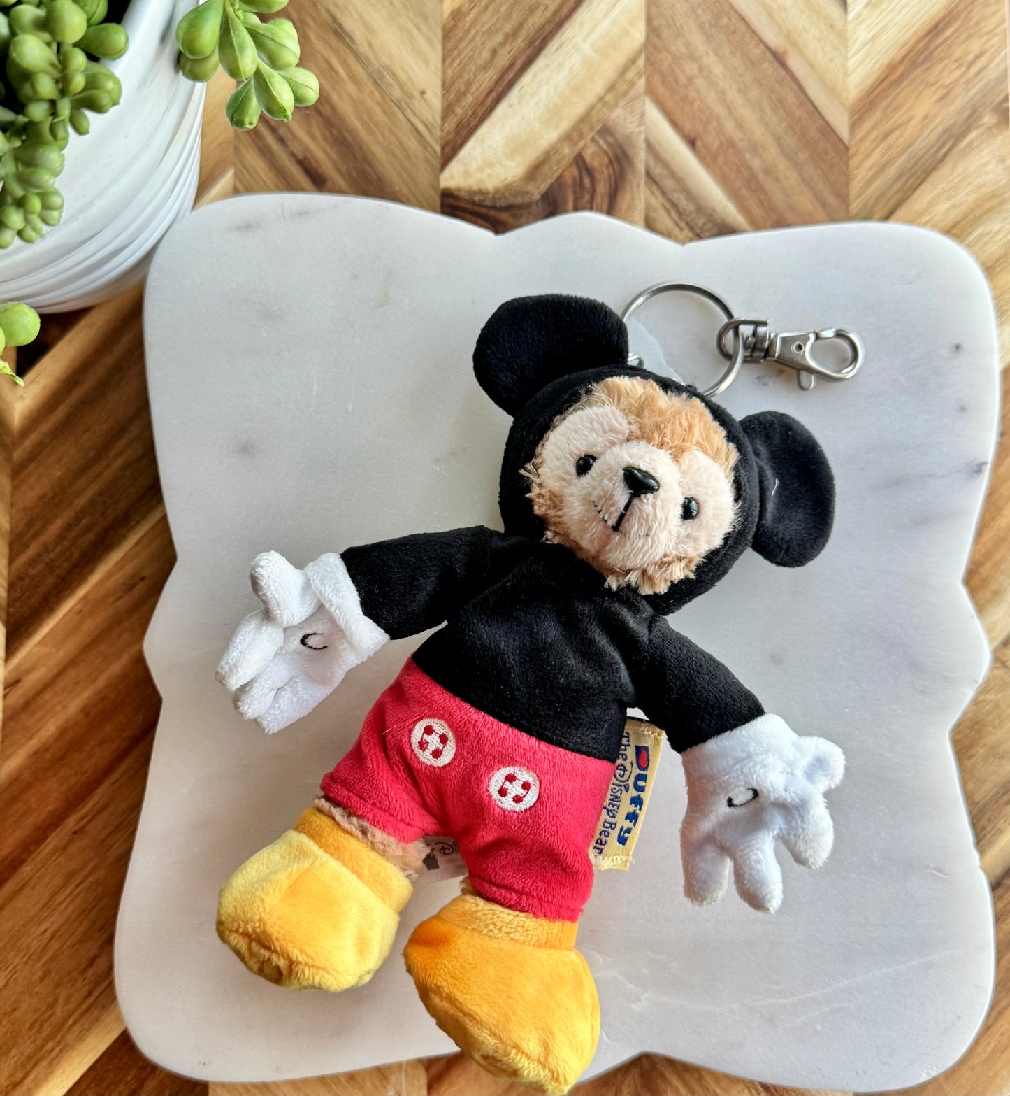 Duffy Mickey Plush Bag Charm / Key Chain