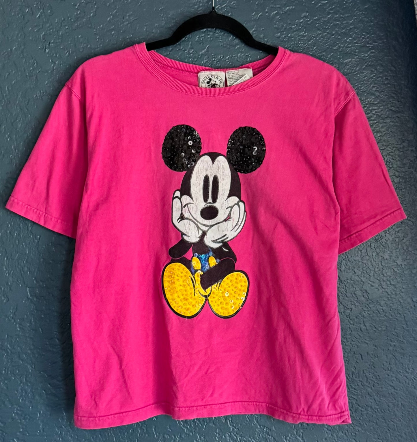 Sequin Mickey Mouse Shirt