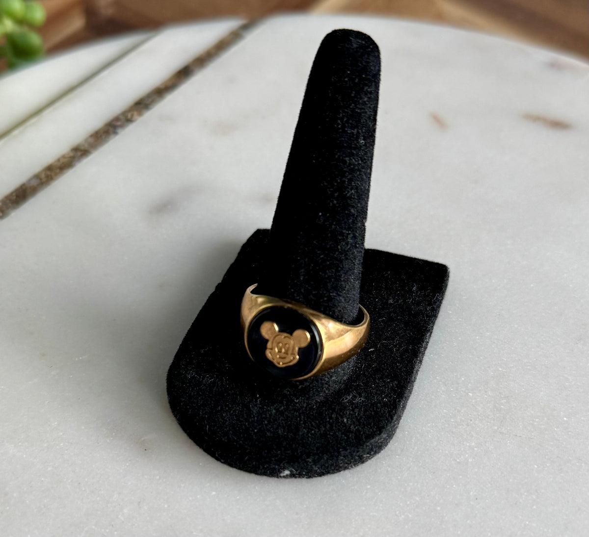 Mickey Mouse Signet Ring