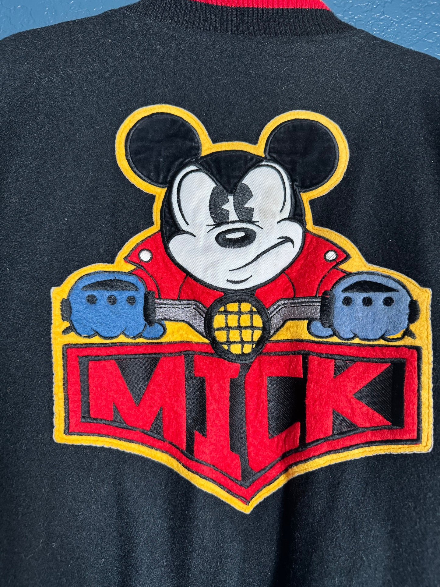 Varsity Mickey "Mick" Mouse Motorcycle Jacket
