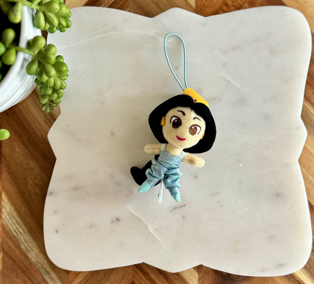 Princess Jasmine Plush Bag Charm / Key Chain