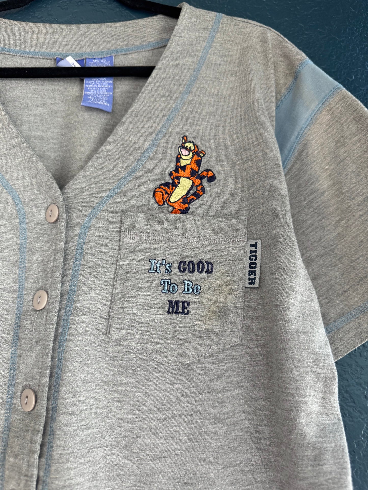 Tigger Baseball Jersey