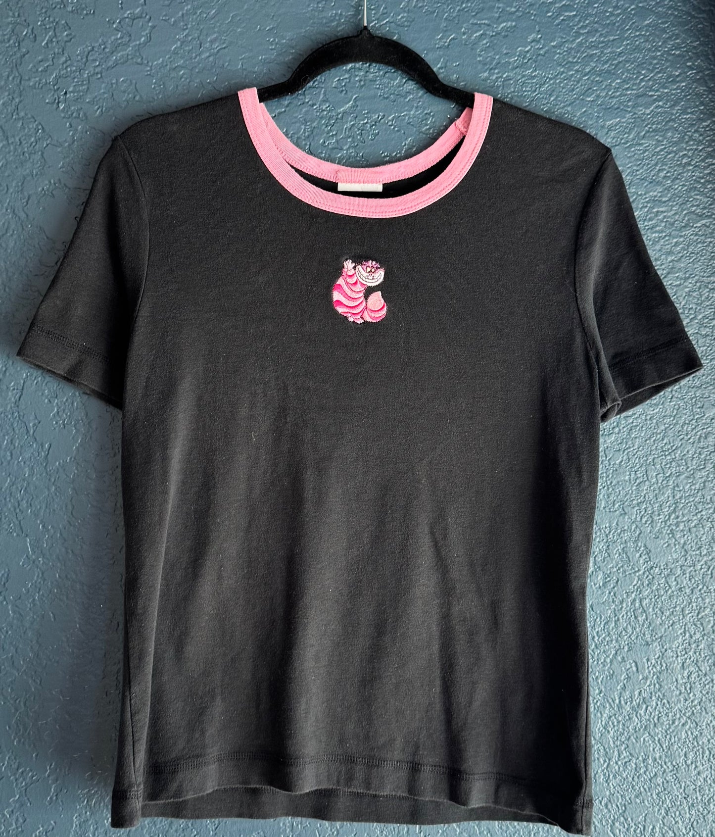 Cheshire Cat Ringer Tee