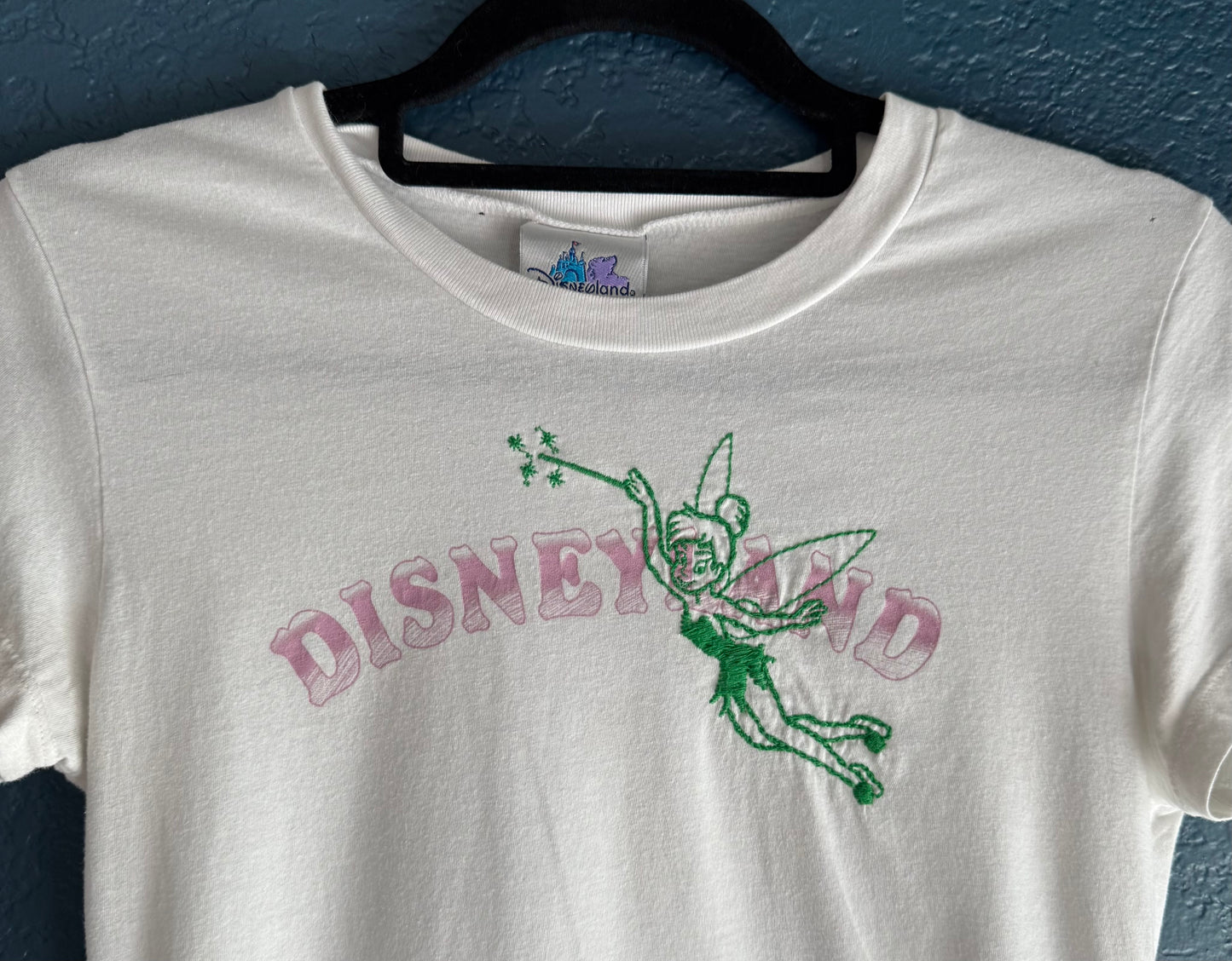 Embroidered Disneyland Tinkerbell Baby Tee