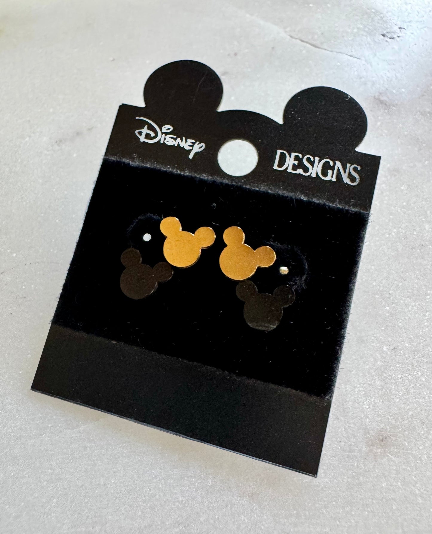 Mickey Stud Earrings - Two Pairs