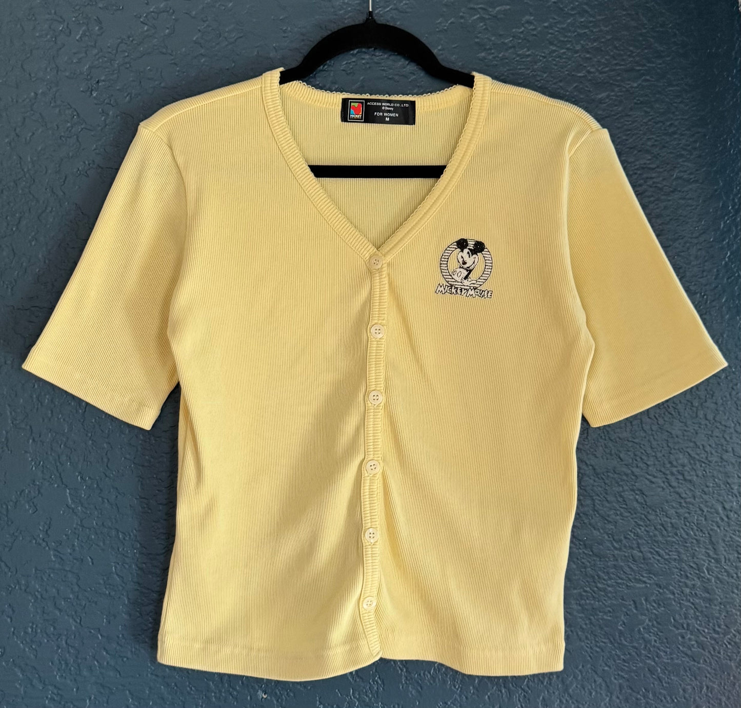 Mickey Mouse Short Sleeve Cardigan
