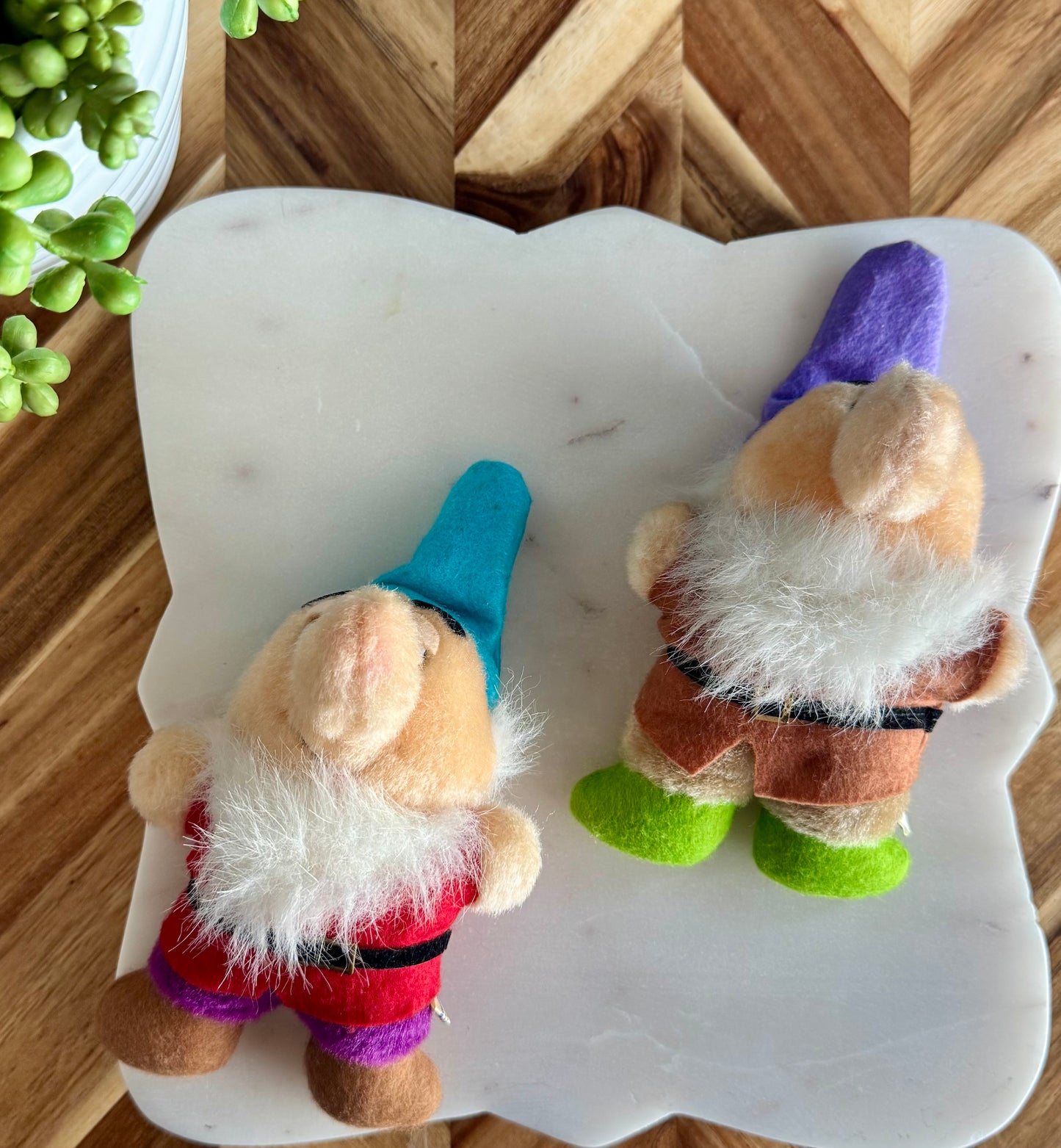 Dwarfs Grumpy & Sleepy Plush Bag Charm / Key Chain