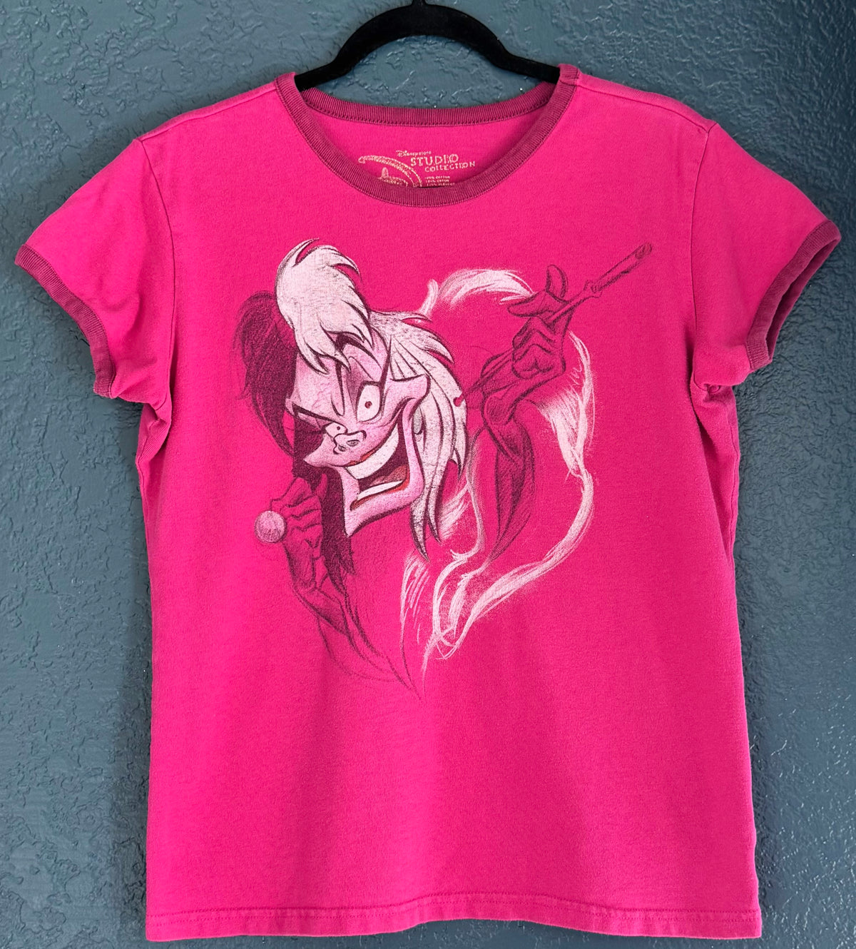 Cruella Deville Ringer Tee