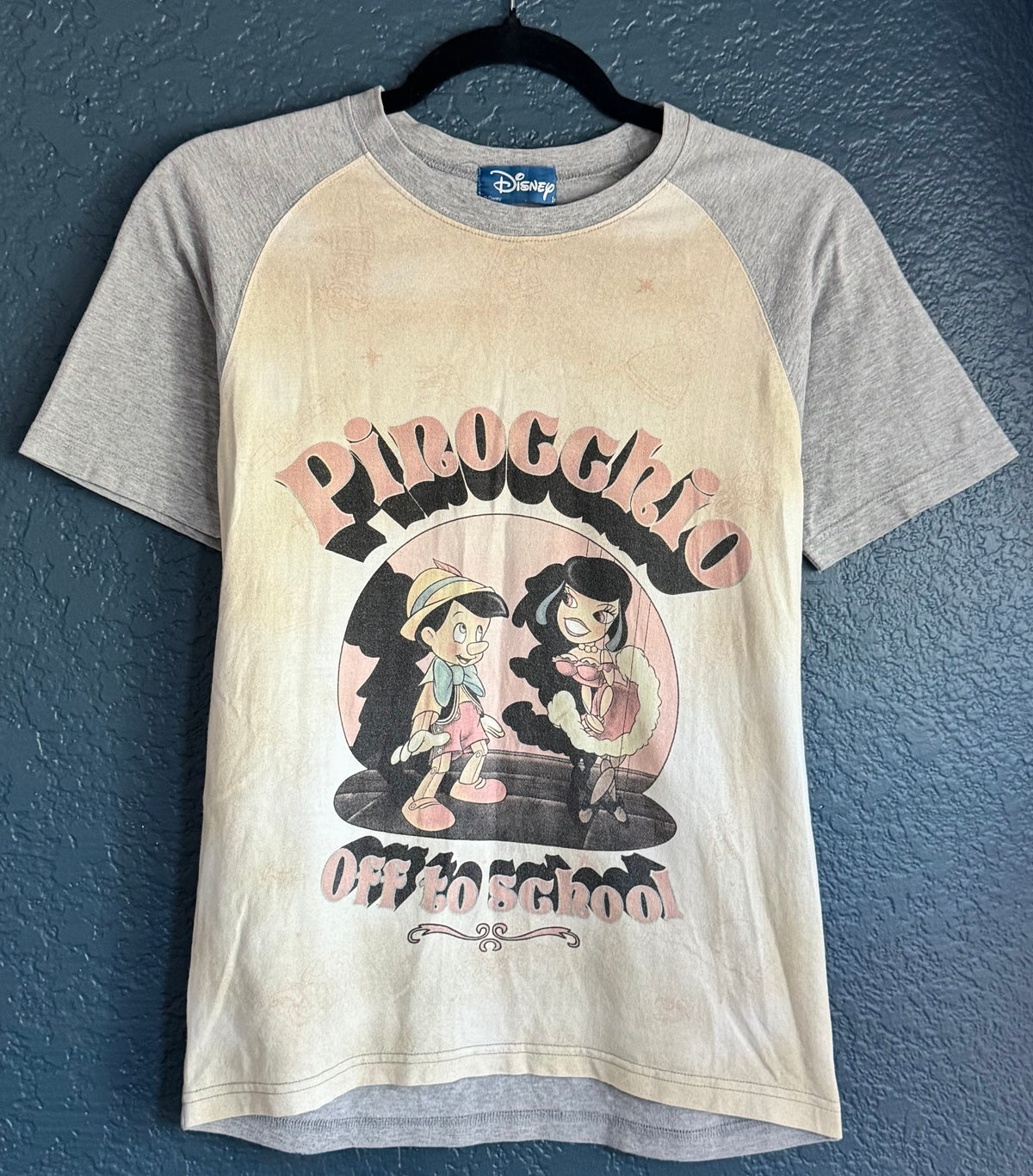 Pinocchio Raglan Style Shirt