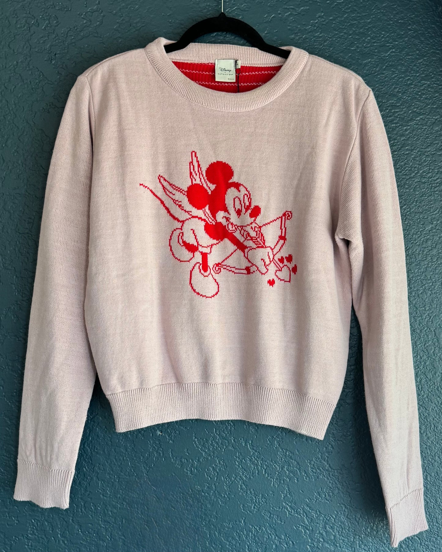 Cupid Mouse Knit Sweater