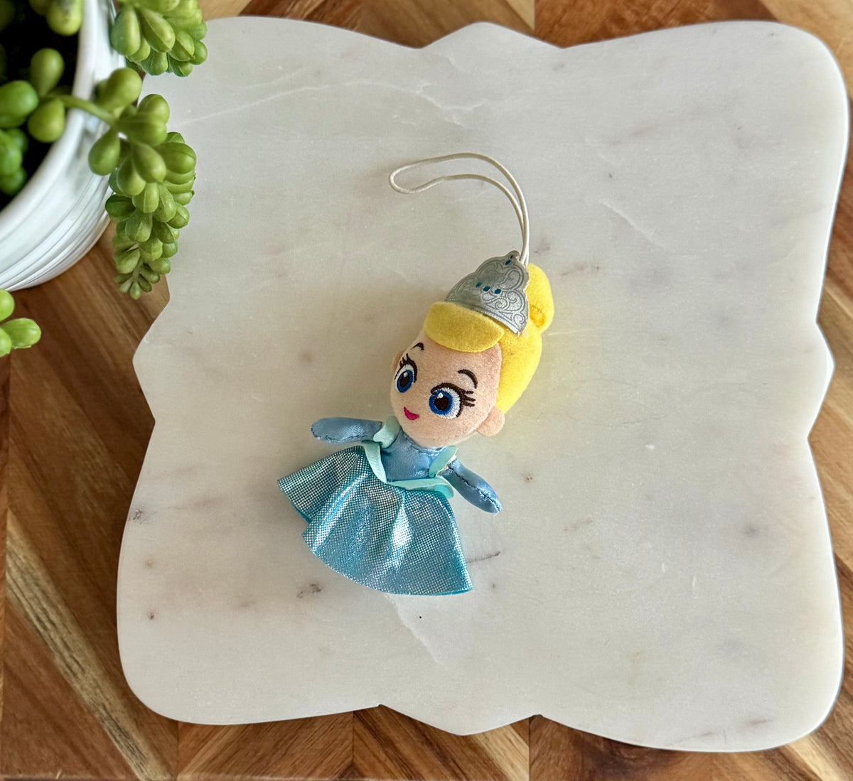 Princess Cinderella Plush Bag Charm / Key Chain