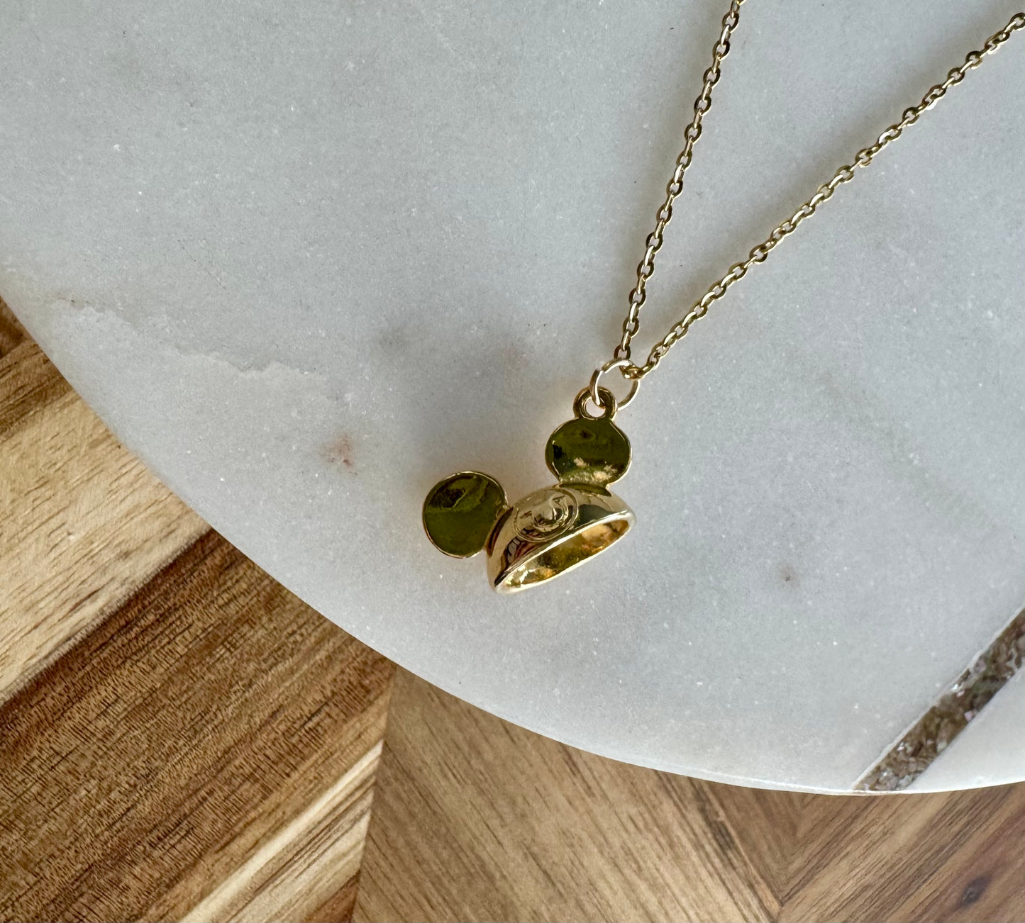 Mouseketeer Pendant Necklace