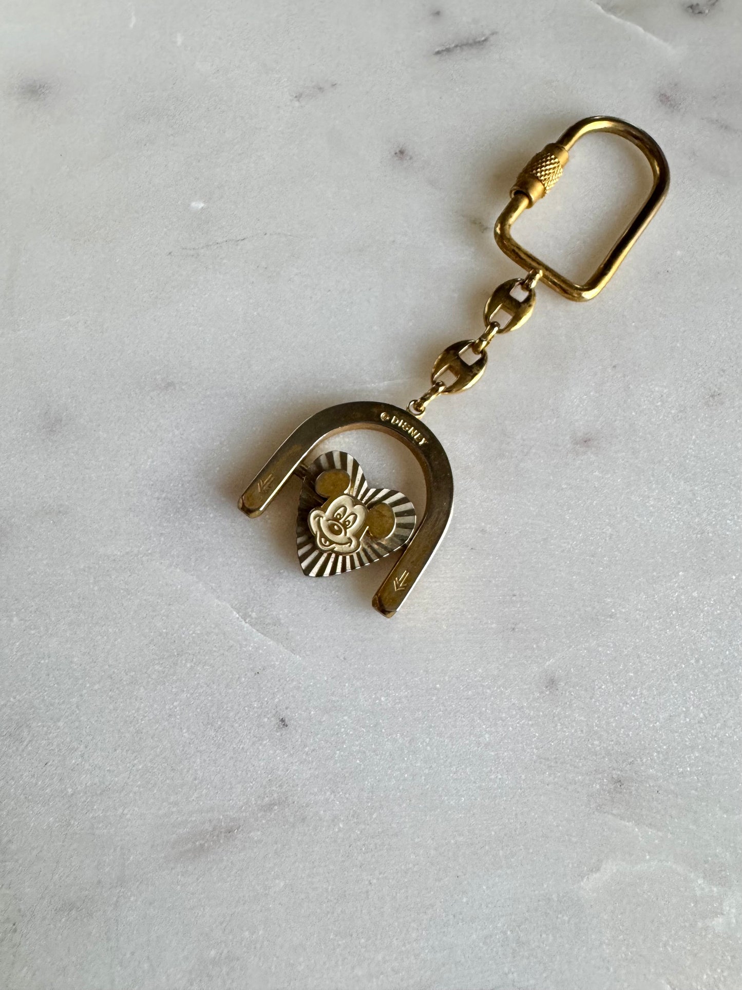 Mickey Heart Bag Charm / Key Chain