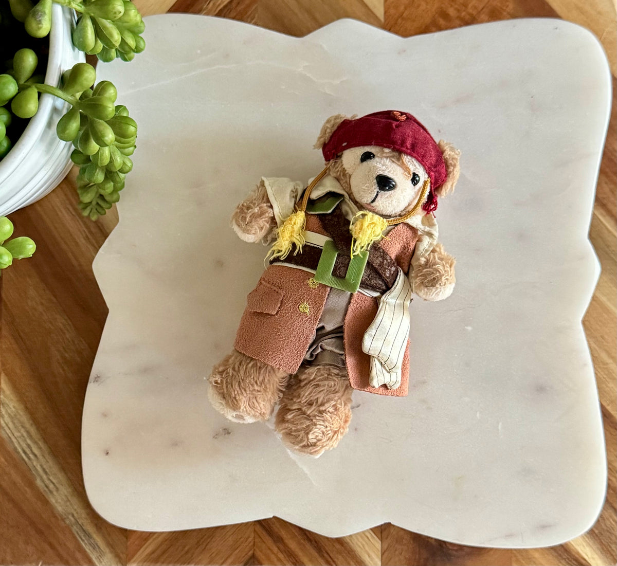 TDR Jack Sparrow Duffy Plush Bag Charm / Key Chain