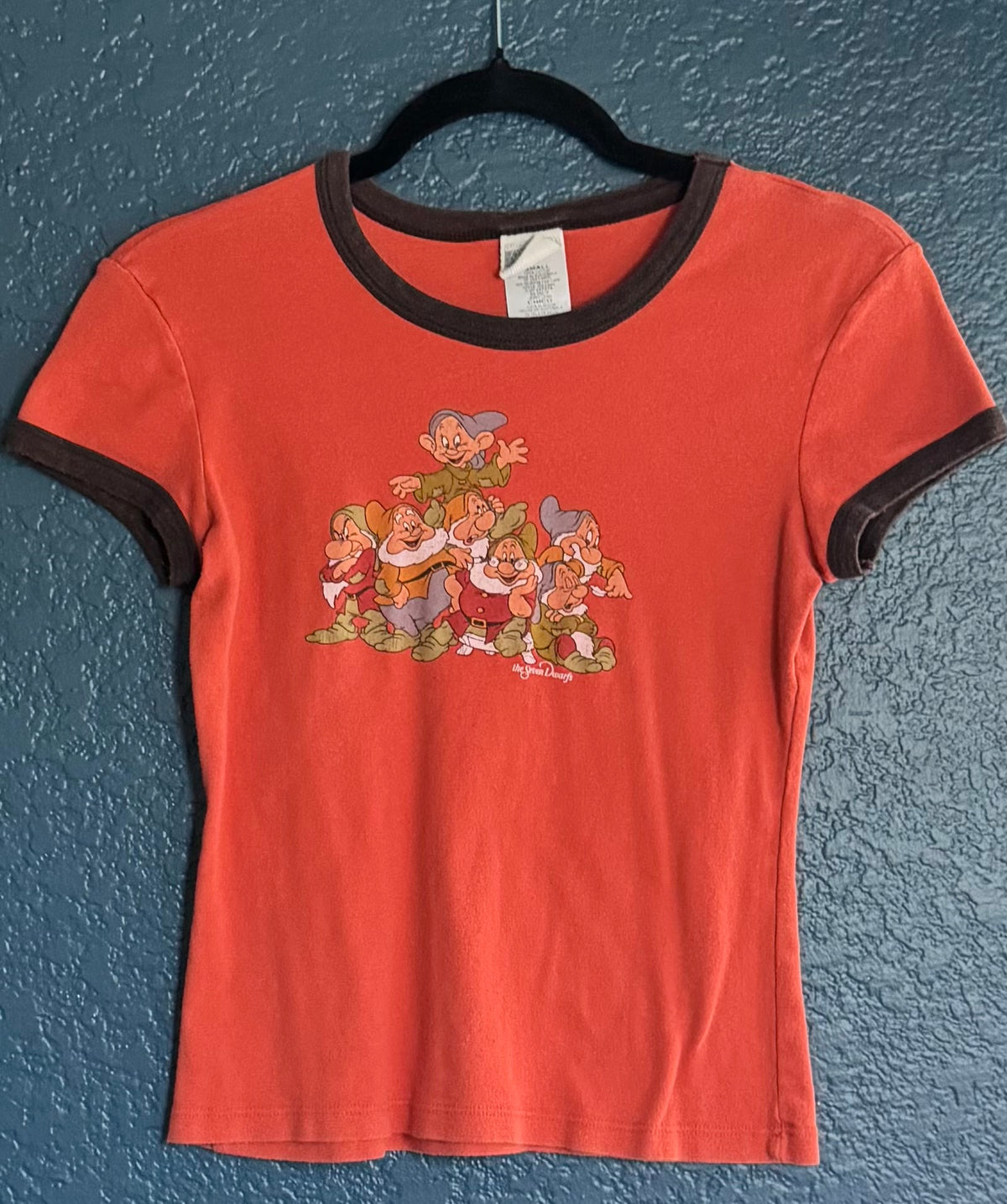 Seven Dwarfs Ringer Baby Tee