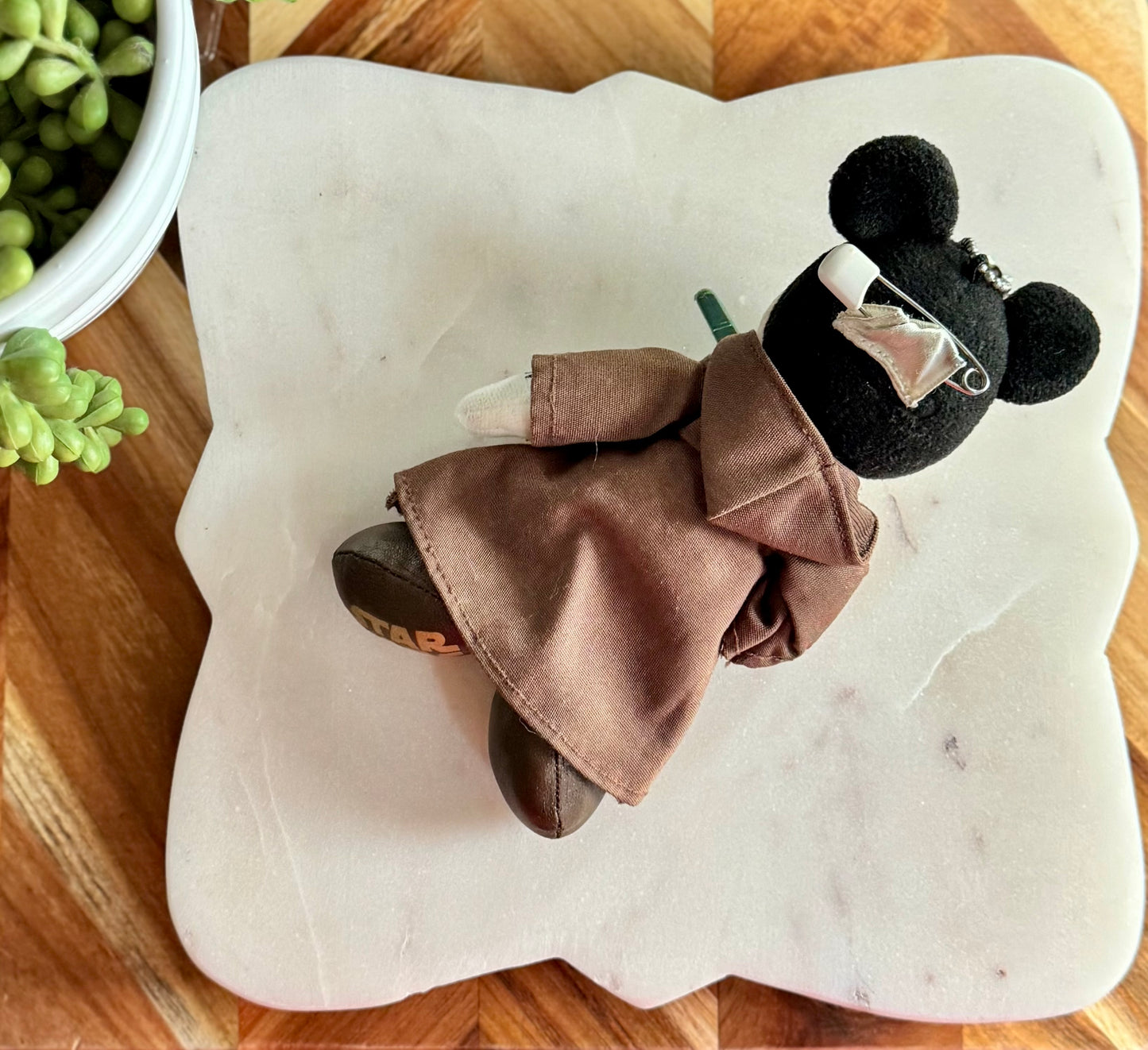 Star Wars Jedi Mickey Plush Bag Charm / Key Chain