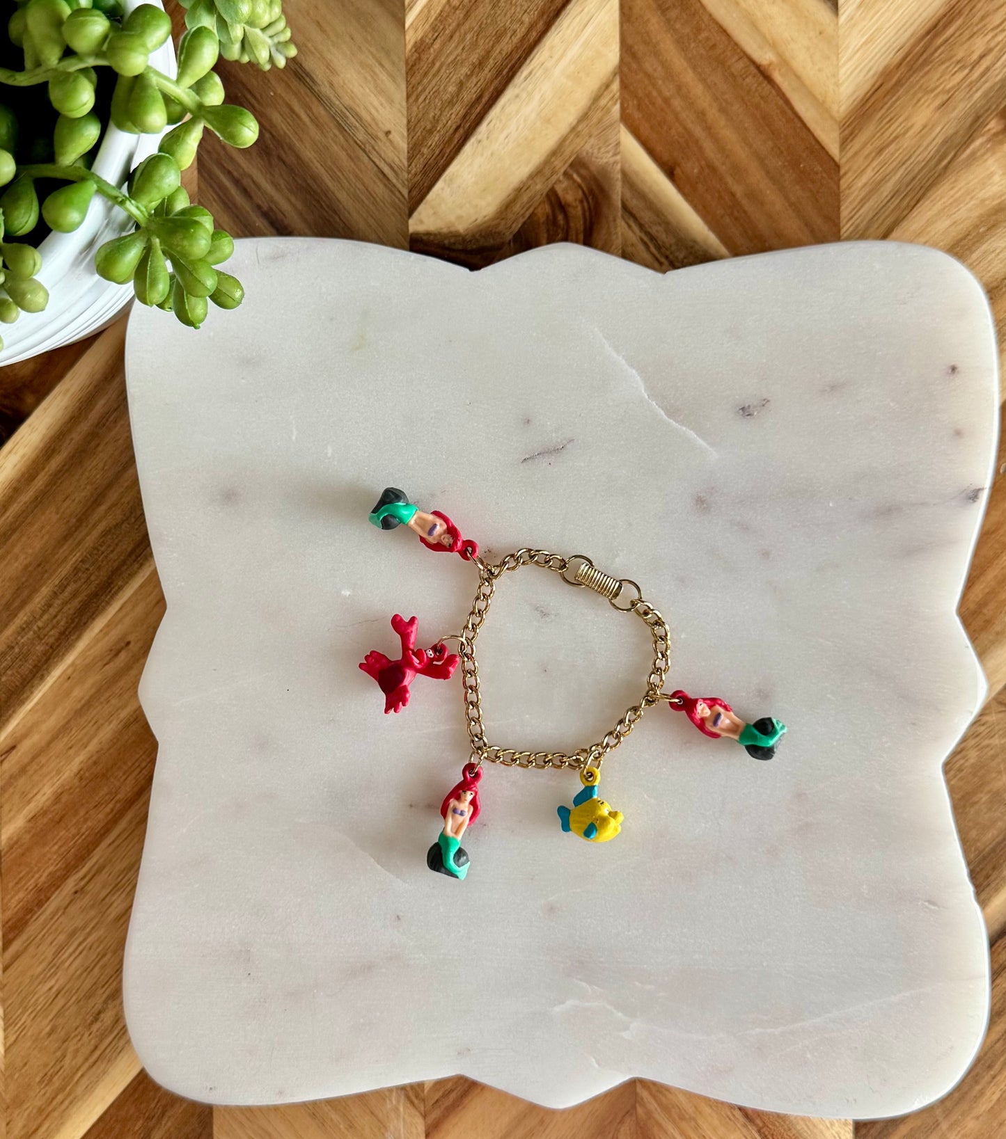 The Little Mermaid Charm Bracelet