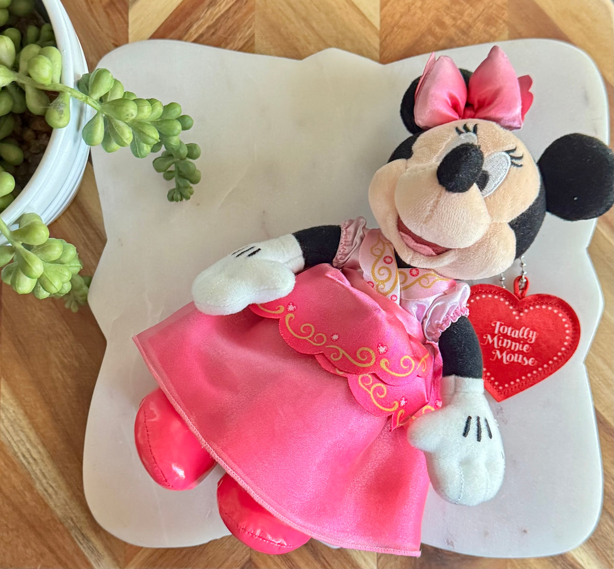 Minnie Mouse Plush Bag Charm / Key Chain