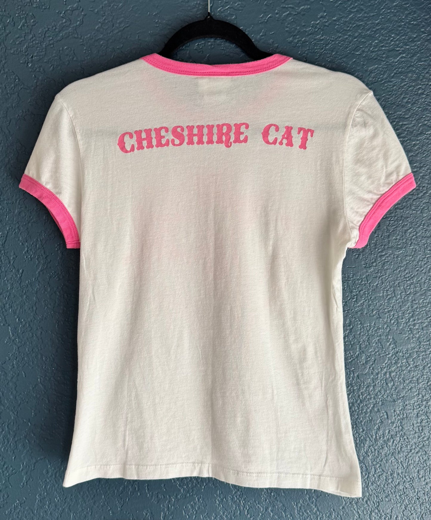 Cheshire Cat Ringer Baby Tee