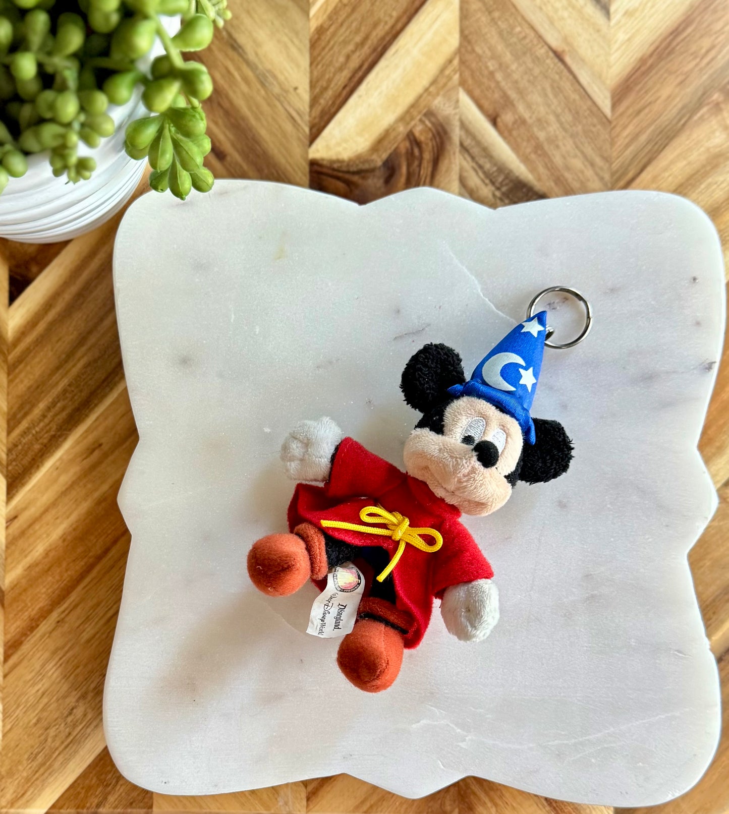 Sorcerer Mickey Mouse Plush Bag Charm / Key Chain