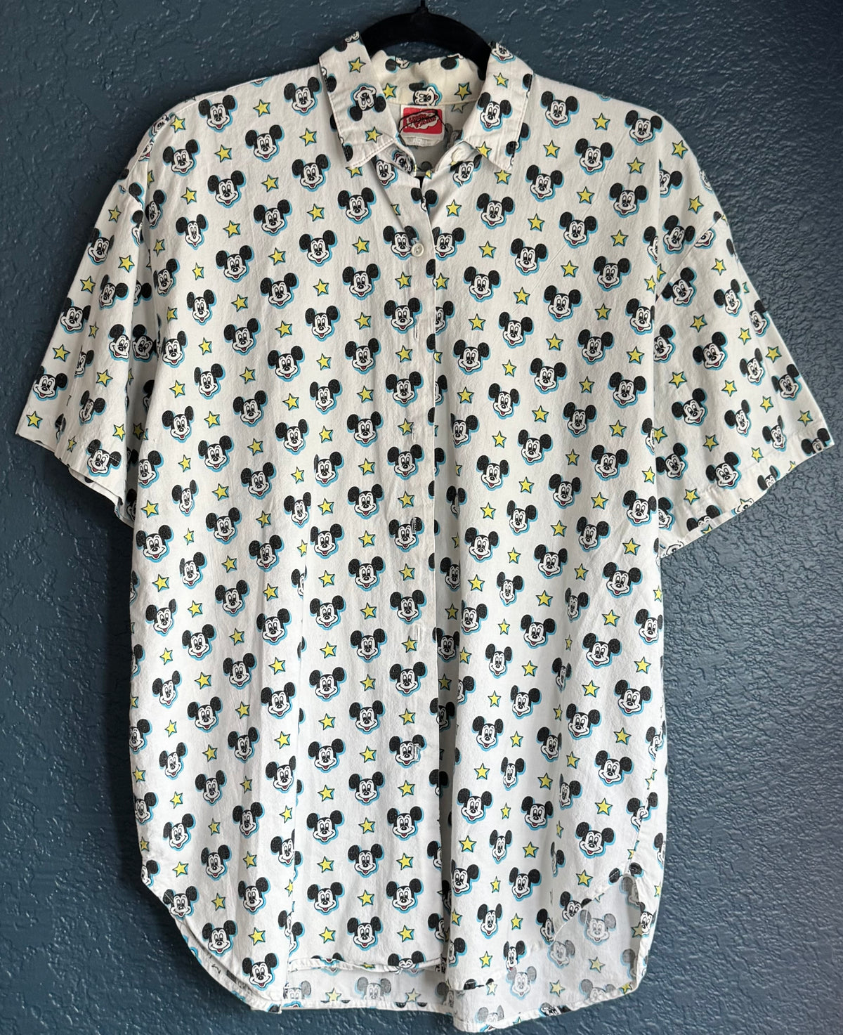 AOP Star Mickey Button Up Shirt