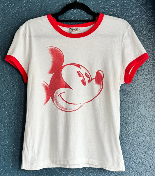 Mickey Mouse Ringer Baby Tee