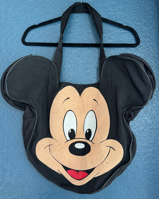 Big Face Mickey Mouse Tote Bag