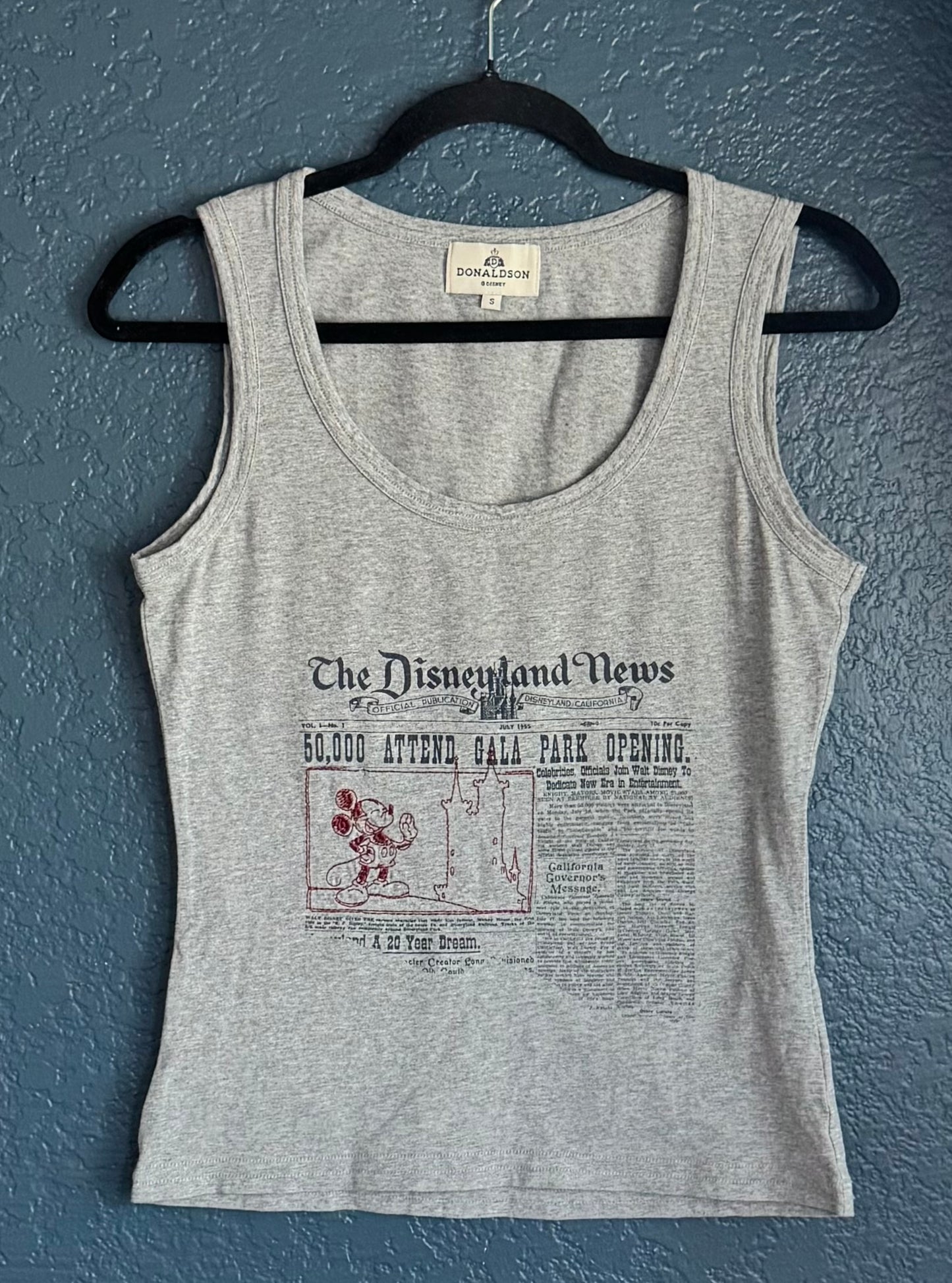 Embroidered Disneyland Tank Top