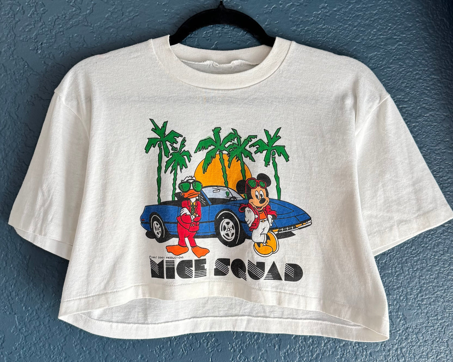 Mice Squad Cropped Tee