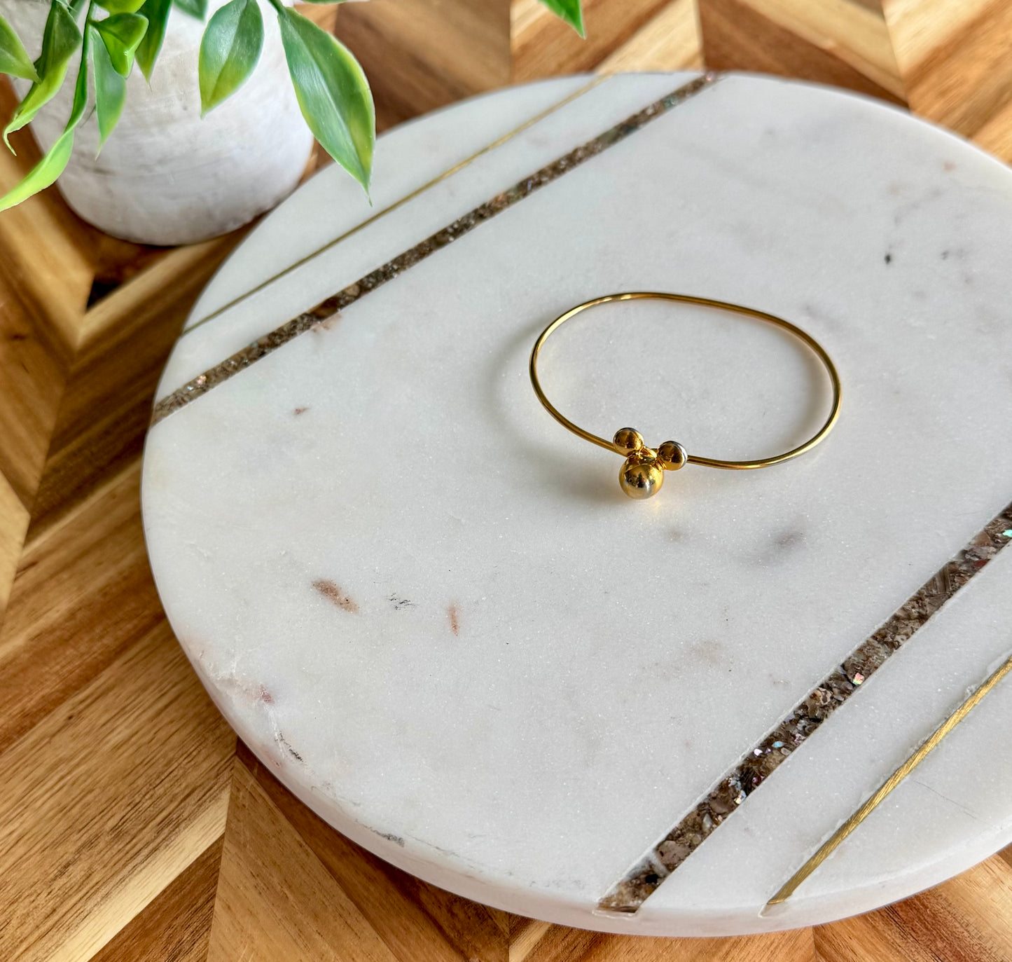 Napier Bangle Mickey Mouse Bracelet