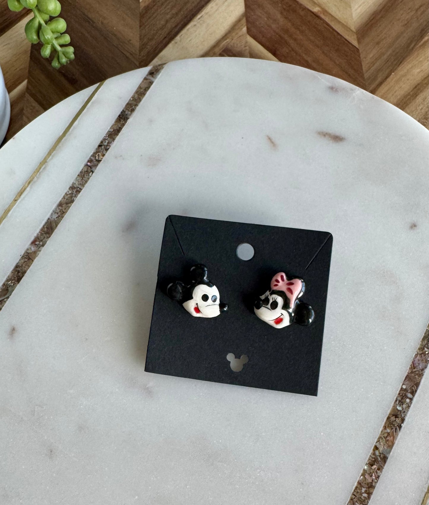 Mickey & Minnie Stud Earrings