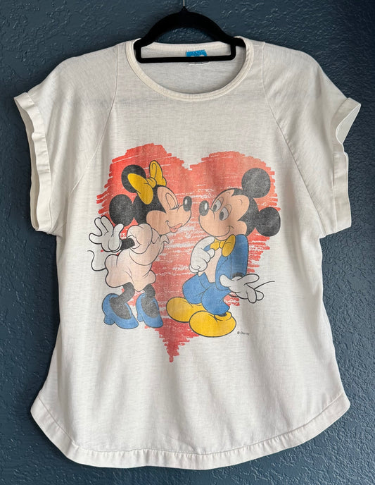 Mickey & Minnie Kissing Shirt