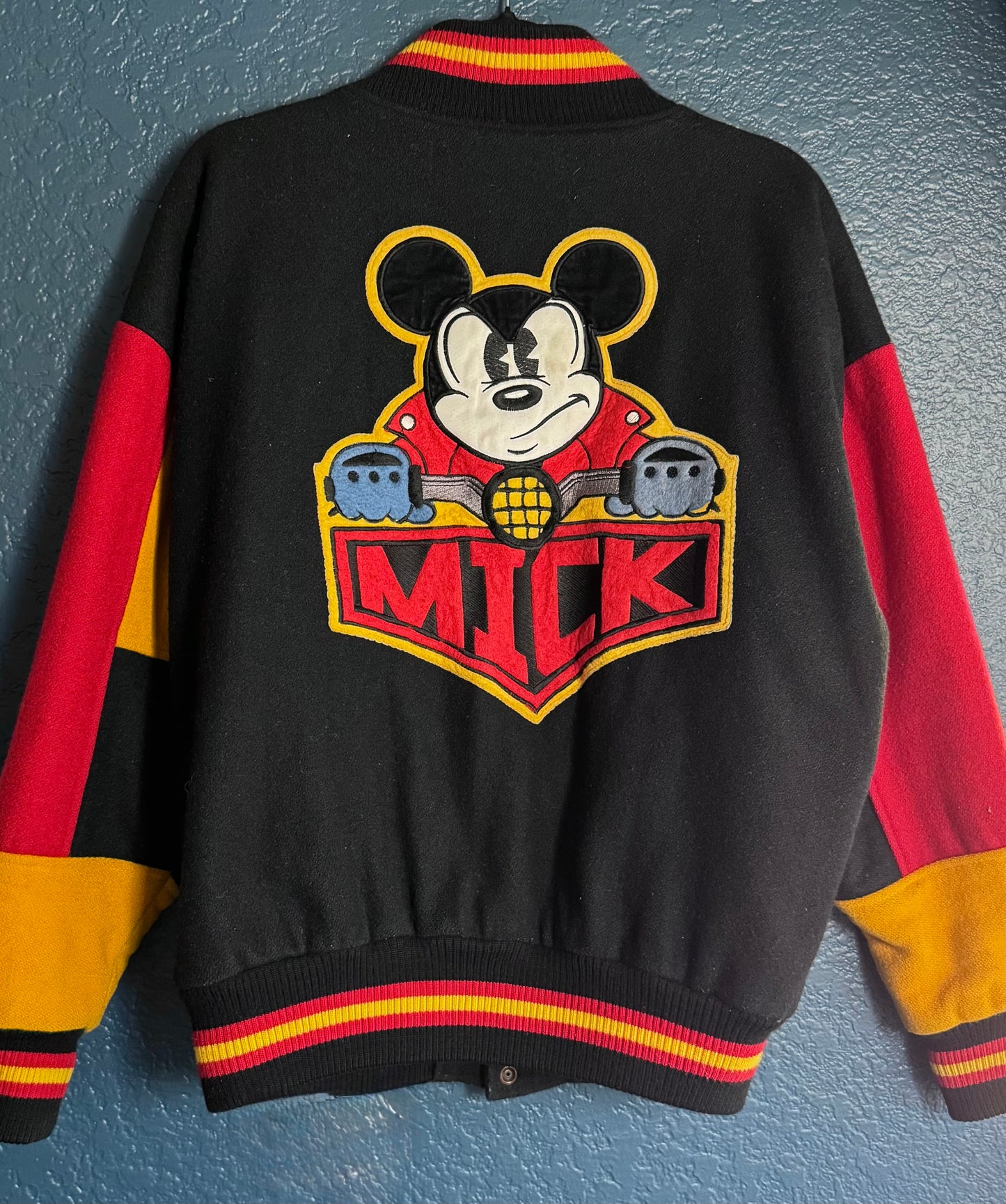 Varsity Mickey "Mick" Mouse Motorcycle Jacket