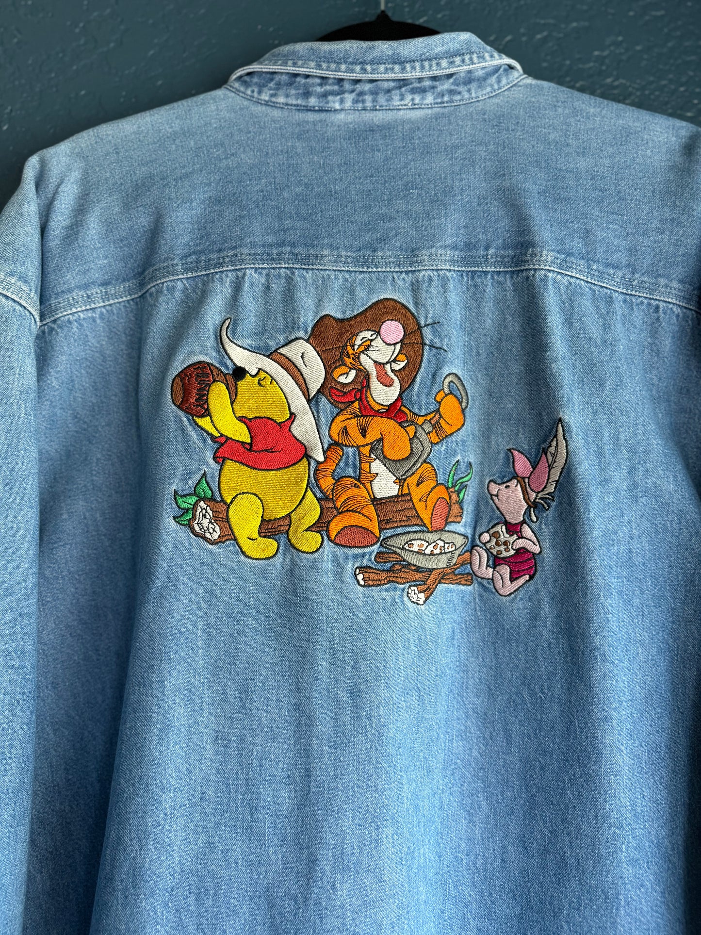 Embroidered Western Pooh & Friends