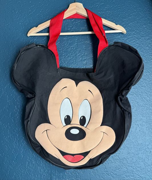 Big Face Mickey Mouse Tote Bag