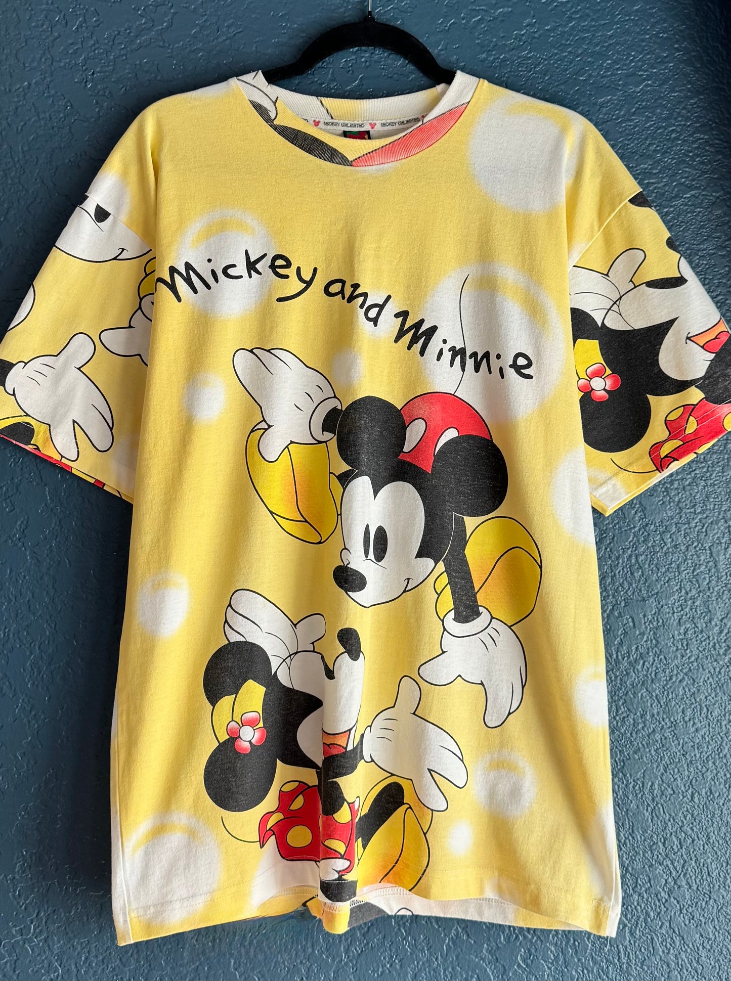AOP Mickey & Minnie Mouse Shirt