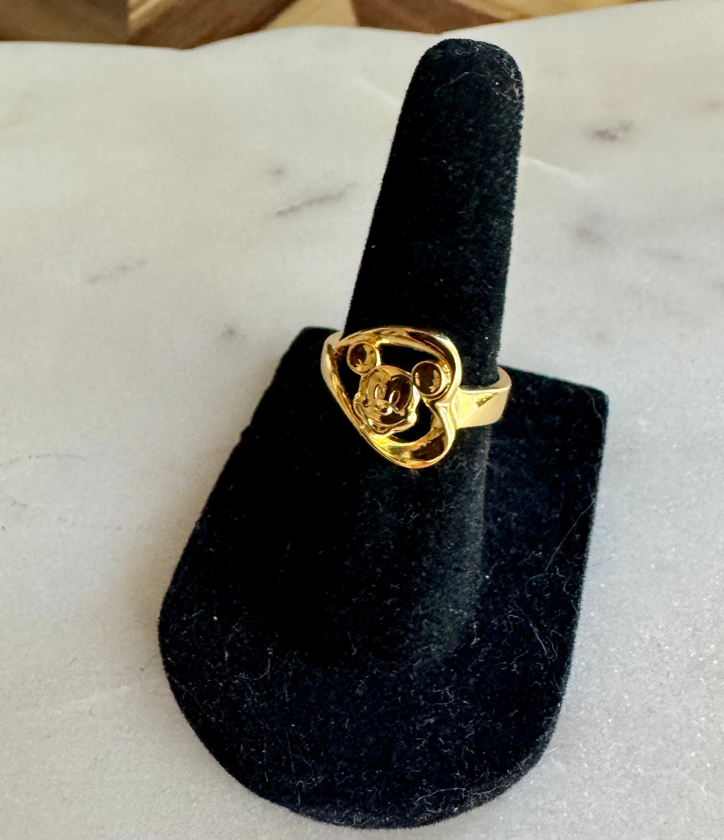 Tokyo Disneyland Mickey Heart Ring