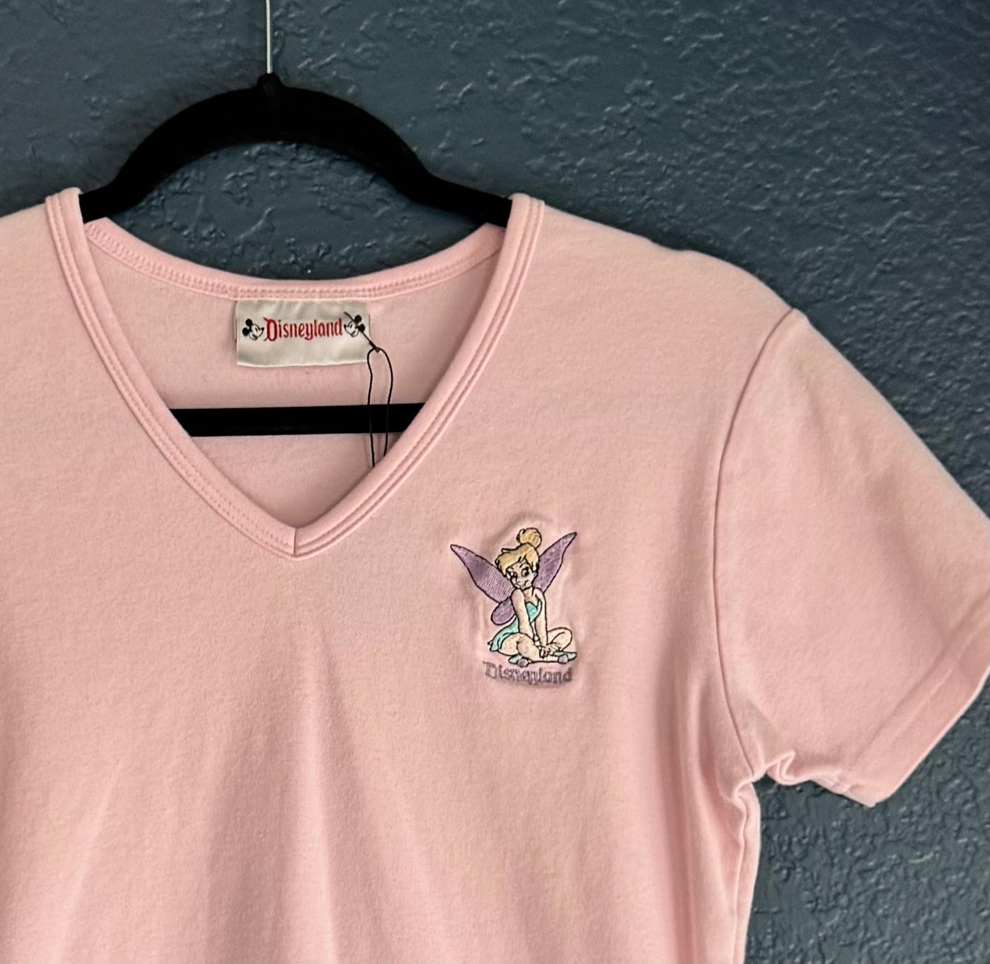 Tinkerbell Embroidered Disneyland Baby Tee