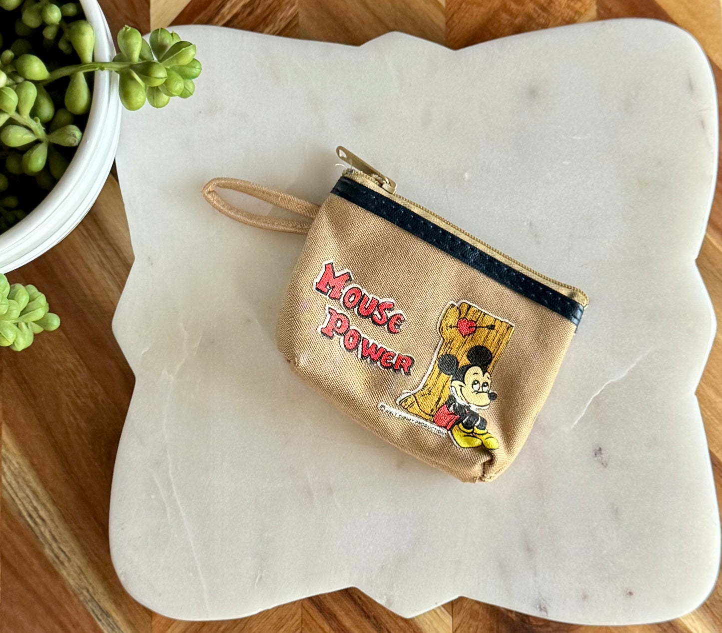 Mickey Mouse Bag Charm / Key Chain Pouch