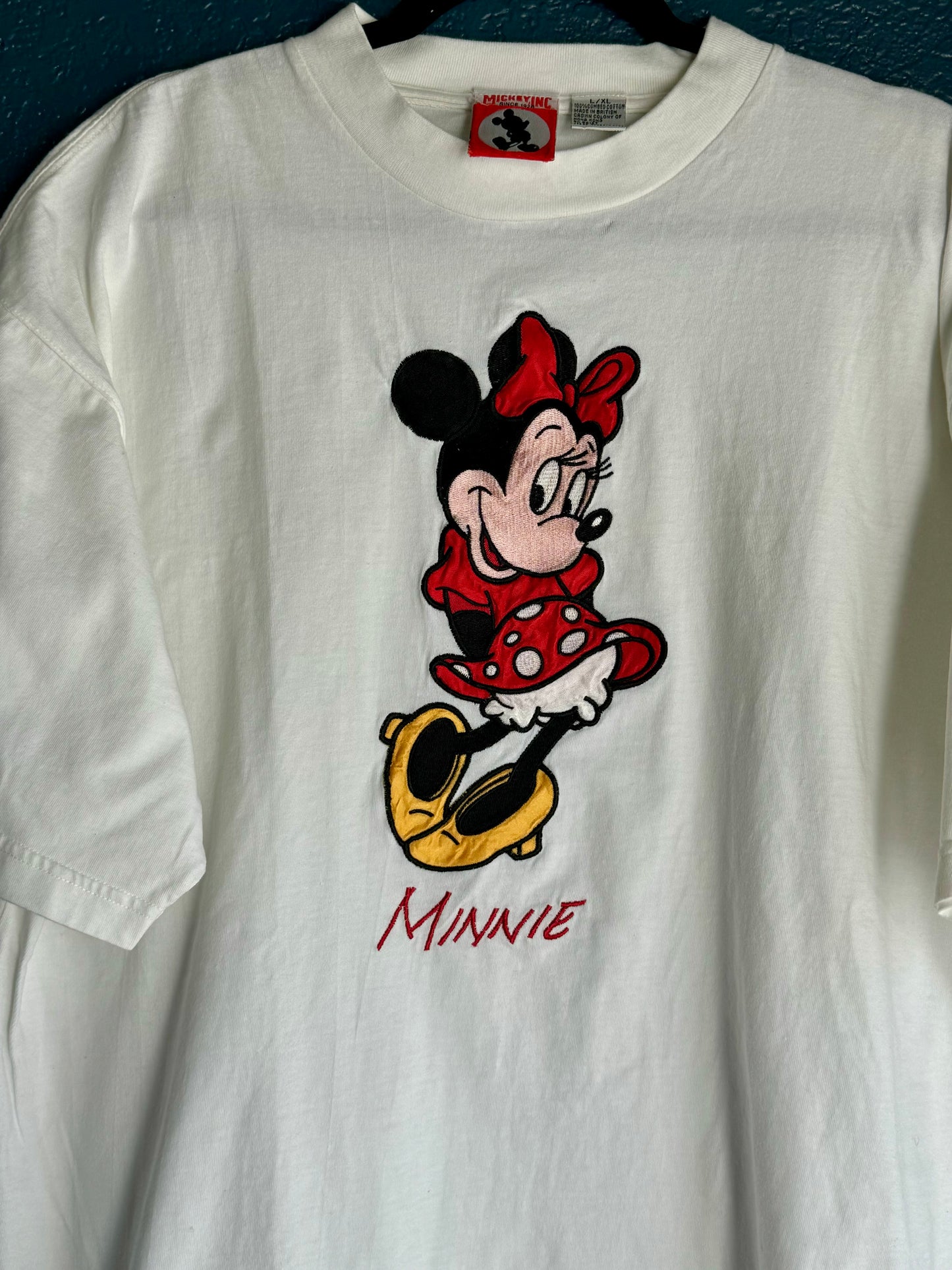 Embroidered Minnie Mouse Tee