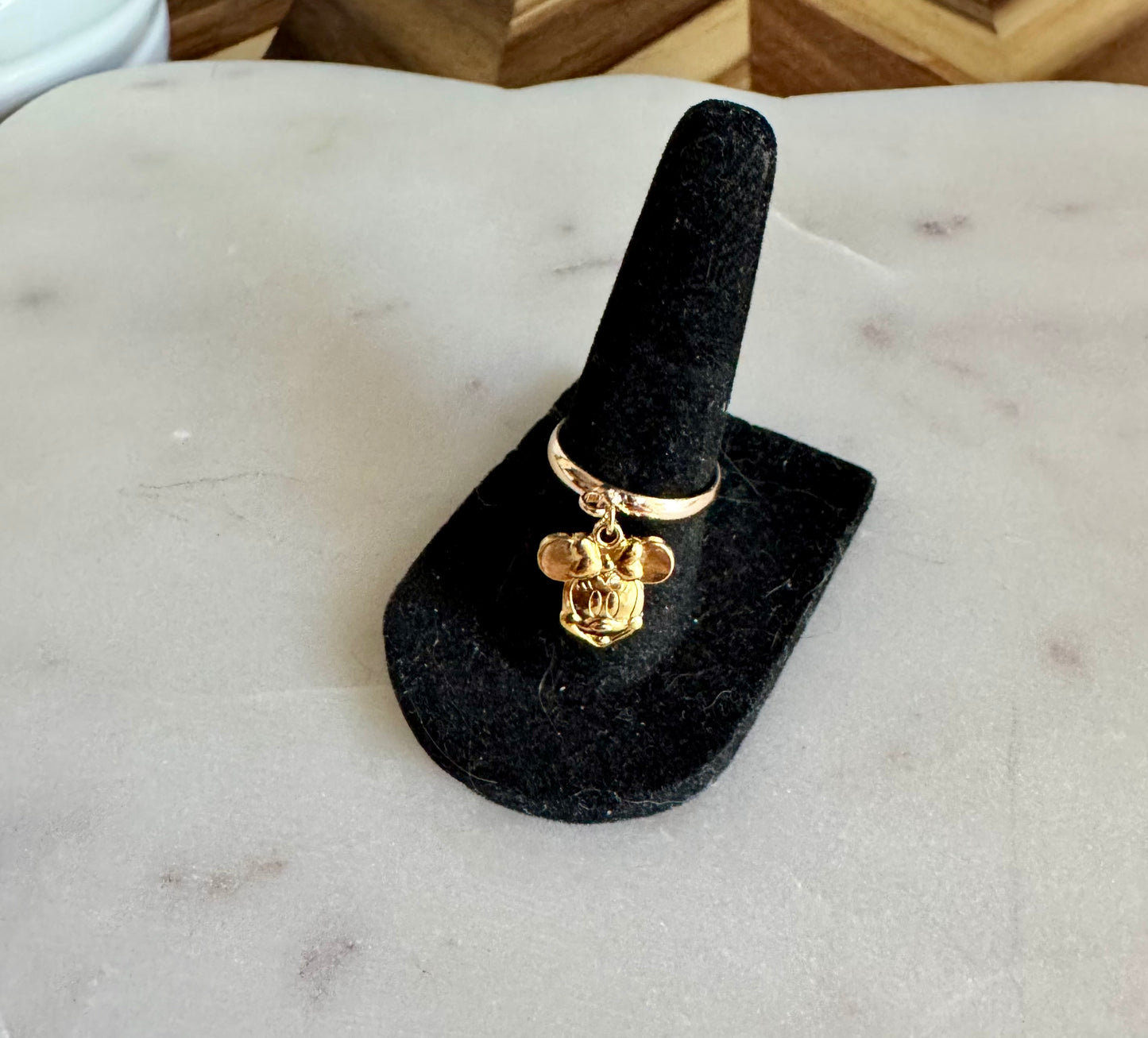 Minnie Mouse Charm Ring