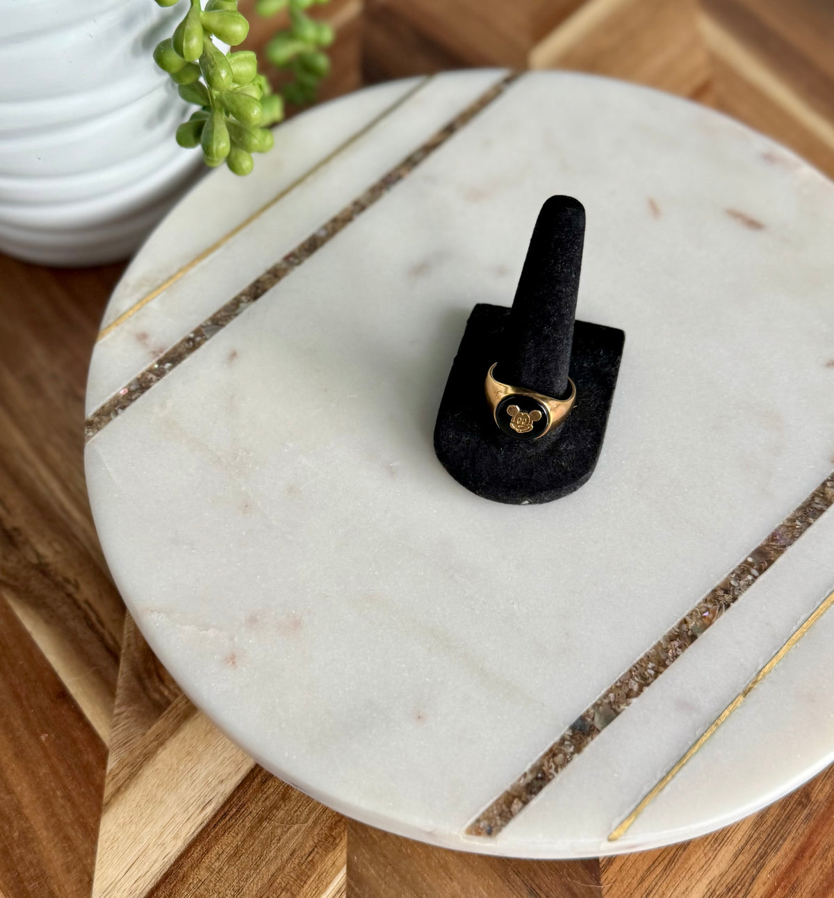 Mickey Mouse Signet Ring